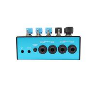 Cryfokt Pedale per Effetti per Basso, Preamplificatore di Livello Professionale con Equalizzatore a 3 Bande e Simulatore di Cabina, Catena di Segnali Parallela per Chitarra Elettr