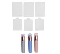 Cryfokt Pennello in Silicone per Applicatore Cromato per Nail Art Ombre con Piastre per Timbratura per Salone di Bellezza, Strumento per Sfumature Facile Pulire per gli Appassionati di Nail Art