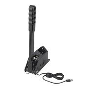 Cryfokt Periferiche di Gioco per PC in Lega di Alluminio a 64 Bit Regolabili con Freno a Mano USB per Giochi di Corse SIM T500