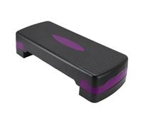 Cryfokt Piattaforma per Step Aerobici Regolabile con 4 Alzate per Allenamento in Palestra a Casa Stepper per Esercizi per Piattaforma Fitness per Allenamento Cardiovascolare