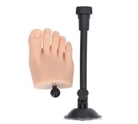 Cryfokt Piede Realistico per la Pratica delle Unghie in Silicone Modello di Allenamento Versatile Strumento Conveniente per il Miglioramento delle Unghie (Piede destro)