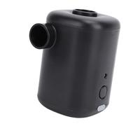 Cryfokt Pompa del Deflatore del Gonfiore, 300 L al Minuto Diversi Ugelli Ad Alta Efficienza Facile da Usare Una Pompa Ad Aria Esterna da 3000 mAh per i Sacchetti di Memoria a Vuoto (Black)