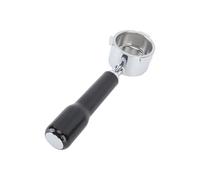 Cryfokt Portafilter Senza Fondo 51 Mm, Squisito Lavoro di Lavorazione Ambientale Ergonomica 3 Orecchie 51 Mm Prevenzione della Ruggine del Portafiltro Senza Fondo per il caffè
