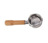 Cryfokt Portafiltro per Macchina da caffè da 58 Mm, Design Senza Fondo Migliore Estrazione, Cestello Filtrante Rimovibile e Igienico in Acciaio Inossidabile, per Utenti Barsetto (Stile 2)