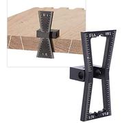 Cryfokt Pratico Tracciatore a Coda di Rondine, Marcatore a Coda di Rondine Compatto, Misuratore di Giunzione a di Facile Usare, Strumento Guida a di, per Accessori per la