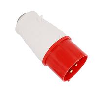 Cryfokt Presa Industriale Trifase Impermeabile Antideflagrante per Banchine Metallurgiche 32A 220-380V/240-415V ABS Ottone 1 Presa