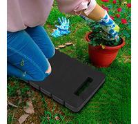 Cryfokt Protezioni da Ginocchio da Giardino dei Ginocchini Multifunzionalmente Portatili per la per il caffè (BLACK)