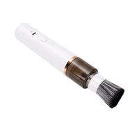Cryfokt Pulitore Macinacaffè, Mini Aspirapolvere 1300Pa for Pulizia del Macinacaffè e della Macchina da Caffè (WHITE)