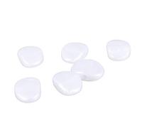 Cryfokt Pulsante per Chitarra Folk in Legno Leggero - Manopola (WHITE) | Plastica resistente, design adatto ai viaggi, migliora la stabilità della presa, si adatta a vari modelli di chitarra