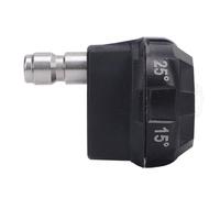 Cryfokt Punta Dell'idropulitrice a Regolabile. Sostituzione della Punta Dell'ugello in Materiale ABS Resistente per attività di Pulizia 4000 PSI