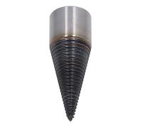 Cryfokt Punta in Acciaio al Carbonio con Rivestimento in Ti per Spaccalegna per Legno Ad Alta Durezza per Il Taglio Rapido di Tronchi per Lavoratori All'aperto (32MM)