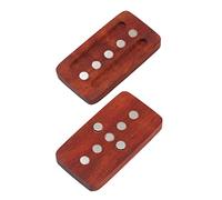 Cryfokt Push Fidget Slider Giocattolo Antistress in Legno di Sandalo Rosso, per Frenare le Cattive Abitudini per Chi Si Mangia le Unghie e i Fumatori, Compatto e Portatile per Viaggi o Lavoro (#3)
