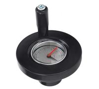 Cryfokt Quadrante Volantino Regolabile 0-9 Indicatore di Posizione per Macchine per il Vetro e L'industria Alimentare Alluminio 100 Mm X 12 Mm 1 unità