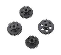 Cryfokt RC Motor Gear Set Pignone in Acciaio Legato Al Cromo Molibdeno Premium per Auto RC 1/8 25DP M1.0, Funzionamento Stabile per Appassionati e Hobbisti