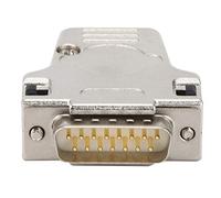 Cryfokt Resistente Al Fuoco Connettore Seriale D-SUB Contatti in Rame Adattatore Seriale Interfaccia Maschio a 15 Pin per Alta Frequenza