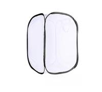 Cryfokt Rete Pieghevole con Gabbia in Rete per Guardare i Bruchi Trasformarsi in Farfalle - Giocattolo Scientifico Educativo per di Farfalle 40x40x60 Cm con Ampia Apertura a Cerniera (WHITE)