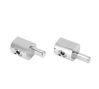 Cryfokt Riduttore di Ingresso Amplificatore Audio per Auto da 1/0 a 4 Gauge Migliora Efficientemente la Trasmissione del Suono per Auto e Barche, 2 Pezzi in Alluminio 6061