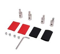 Cryfokt Riduttore di Ingresso Amplificatore in Ottone Installazione Semplice 4 Pezzi Riduttore di Cavo Stereo per Auto con Uscita Stabile Eccellente conduttività con Accessori per Stereo del Veicolo