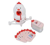 Cryfokt Robot da Disegno per Bambini, Macchina da Disegno Educativa Interattiva con Batteria da 2000 MAh, Giocattolo di Pittura Multifunzionale con 130 Carte e 12 Penne Colorate per Bambini