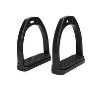 Cryfokt Robuste Staffe in Plastica, Cuscinetti Antiscivolo Neri, Riducono Lo Sforzo del Ginocchio per i Proprietari di, 2 Pezzi (L)