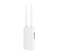Cryfokt Router WiFi 4G LTE CPE da Esterno, velocità Wireless 150Mbps IP66 Impermeabile con 2 Antenne Rimovibili Ad Alto Guadagno, per Uso Domestico, Ufficio, Giardino in Europa Asia (Spina europea)