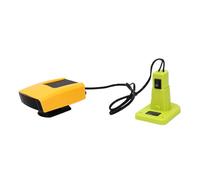 Cryfokt Scaldabagno Senza Fili Riscaldatore Portatile e Compatto a Batteria da 200 W per Officine e Piccole Aree Materiale ABS