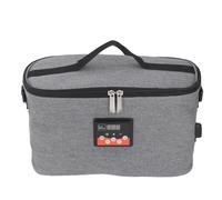 Cryfokt Scaldavivande Portatile per Auto Borsa Riscaldante da 30 W Display della Temperatura Regolabile da 8 Litri per Pranzo in Viaggio, Scaldavivande Portatile per Campeggio All'aperto, Borsa per