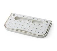 Cryfokt Scarpiera Sospesa per Massimizzare lo Spazio Nell'armadio per Scarpe da Ginnastica, Pantofole con Tacco Alto - Plastica ABS Resistente - 11 X 5,7 X 0,8 Pollici (WHITE)