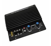 Cryfokt Scheda Amplificatore per Auto da 12 V, Design Sottile, Potenza Elevata, Suono Dinamico per Veicoli, Amplificatore da Pannello Subwoofer Ben Progettato