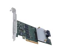Cryfokt Scheda Controller SAS, velocità di Trasferimento da 12 Gbit e Scheda PCIE X8 con Tolleranza Agli Errori, Cache DDR3 da 2 GB con Supporto per 240 unità SSD HDD per Sistemi di Storage Aziendali