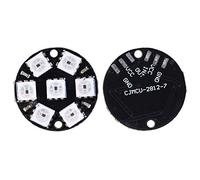 Cryfokt Scheda di Sviluppo Driver LED 10 Pezzi con Controllo qualità Rigoroso, 7 Bit WS2812 5050 RGB per Appassionati di Elettronica