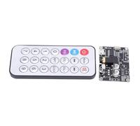 Cryfokt Scheda Ricevitore Audio Bluetooth con Telecomando, Potente Modulo Amplificatore Stereo per Sistemi Audio Domestici, Design Compatto, Ricaricabile per un Facile Utilizzo