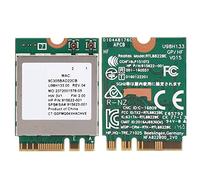 Cryfokt Scheda WiFi M.2 Dual Band RTL8822BE con 4.2, Supporto 2T2R, Protocollo 802.11a/b/g/n/ac, velocità di Rete 867Mbps, per 7/8/10