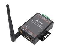 Cryfokt Server Porta Seriale HF2211, Dispositivo di Comunicazione di Rete DTU RS232 da RS422 a WiFi Ethernet, con Crittografia di Sicurezza TLS AES DES3, per Trasmissione Dati IoT