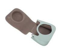 Cryfokt Set Custodia in Pelle PU per Fotocamera Istantanea con Cornice Sospesa e Specchio Selfie per Fotocamera Mini12, Tracolla Portatile, Filtri Arancione/rosa/verde/blu, Ideale per gli (GREEN)