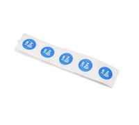 Cryfokt Set di Adesivi NFC 30 Pezzi, Riscrivibili, Compatibili con, Materiale PVC Resistente, Dimensioni Ridotte e Leggeri, Supporta Dispositivi e Smartphone Abilitati NFC (BLUE)