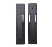 Cryfokt Set di Bloccaggio della Porta Interna, Leva della Porta a Chiave Completa, Evitare l'usura con un Grande Pulsante Solido per il Bagno (#2)