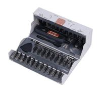 Cryfokt Set di Cacciaviti a Cricchetto a Torsione Regolabile con 160 Bit, Pinzette Magnetiche e Magnetizzatore Metallico per la Riparazione Elettronica, Precisione, Auto RC, Droni
