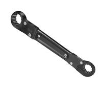 Cryfokt Set di Chiavi Angolari, Resistente Strumento per la Rimozione del Fermo Angolare in Acciaio Nichelato, per Impianti Idraulici del Lavello della Cucina e dello Scaldabagno, Inclusa una Chiave