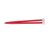 Cryfokt Set di Mazze per Batteria Kit Durevole con Manico in Acero con Testa Ovale in Feltro per Percussioni Uniformi per Suonare a Due Mani, Compatibile con Vari Tamburi per Musicisti (rosso)