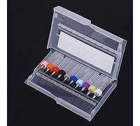 Cryfokt Set di Micro Punte da Trapano in Metallo Duro da 10 Pezzi per Utensili di Precisione per Foratura PCB Diametro Gambo 0,3-1,2 Mm 3,175 Mm
