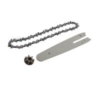 Cryfokt Set di Pignoni per Piastre Guida, Set di Catene per Motosega in Acciaio Resistente, Design Ergonomico per Mini Motosega Elettrica, Parti di Ricambio per da Taglio Manuale