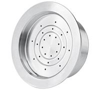 Cryfokt Set di Tazze Filtro Riutilizzabili per Capsule di caffè per MIO, Facili da Pulire, Acciaio Inossidabile per Uso Alimentare, Perfette per gli Amanti del caffè, Include Cucchiaio e Pennello