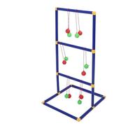 Cryfokt Set Gioco Lancio Scala per Divertimento all'Aria Aperta con Assemblaggio Interattivo per Picnic in Famiglia e Campeggio, ABS Resistente, 12 Palline