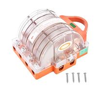 Cryfokt Sezionatore A 4 Poli, Custodia Trasparente con Indicatori LED e Ampio Foro per il Cablaggio, Design con Anello di Fissaggio, 160 A AC 380 V, con Anti-shock Elettrico, per