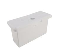 Cryfokt Sostituzione del vano portaoggetti dell'imbarcazione, Vano portaoggetti con Chiusura in ABS per Yacht con Doppio portabicchieri, Organizer per vano portaoggetti Marino (White)
