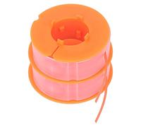 Cryfokt Sostituzione della di Bobina per Tosaerba in Nylon Resistente da 2 Pezzi per Accessori per Tagliaerba Art 30 26 23 (Orange)