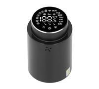 Cryfokt Sostituzione della Valvola Termostatica Programmabile della Valvola Termostatica Digitale, Riscaldamento Rapido per Famiglie, Materiale ABS