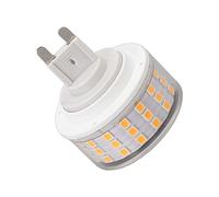 Cryfokt Sostituzione Lampadina LED G9 da 10 W Lampada Mais G9 da 1000LM Lunga Durata per Corridoi, Ristoranti Materiale ABS da 1,7 Once (luce bianca) (Luce calda)