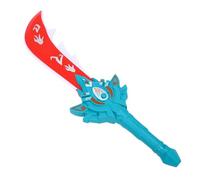 Cryfokt Spada Illuminata a LED per Bambini, Giocattolo Medievale da 57 Cm con Luci Lampeggianti e Suoni di Battaglia, Plastica ABS, Regalo di Gioco di Ruolo Fantasioso per Ragazzi e Ragazze